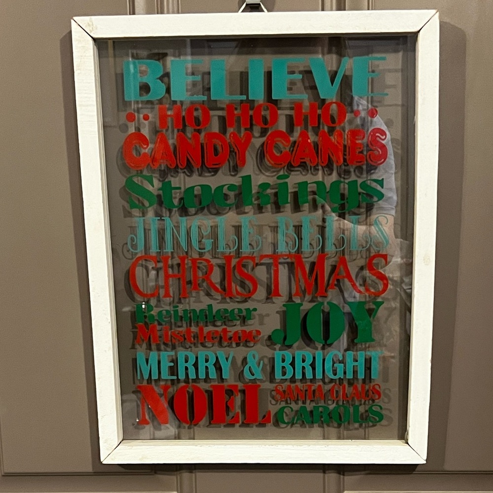 Modern Christmas Sign